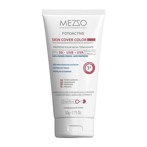 Filtro Solar Facial Skin Cover Color Mezzo