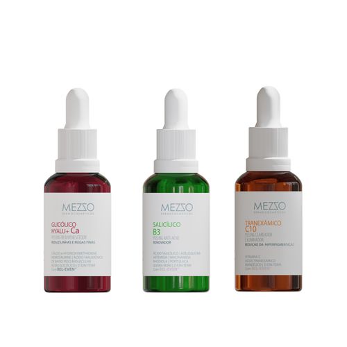 Trio Peeling Multifuncionais Mezzo