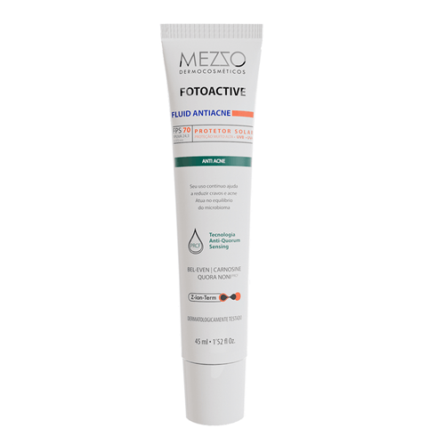 Filtro Solar Facial Fluid Antiacne FPS 70 Mezzo